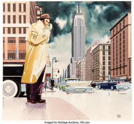 The Killing Man Couverture Originale (Playboy Magazine, December 1989)