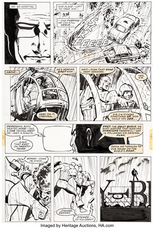 Daredevil #233 Story Page 27 Original Art (Marvel, 1986)