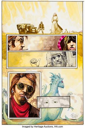 Dog Moon Story Page Original Art Group of 18 (DC/Vertigo, 1996)