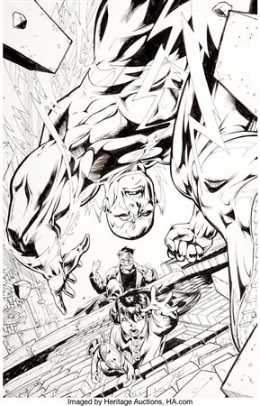 The Flash #125 Cover Original Art (DC, 1997)