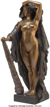 Omphale by Auguste Henri Carli - Auction record, sale price, and art valuation. Compare with similar artists and explore comparable artworks.