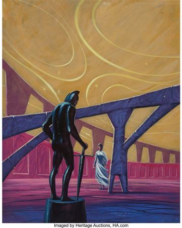 Sample artwork by Jack Gaughan (1930 - 1985), known for illustrator-fantasy - View similar artists and auction records