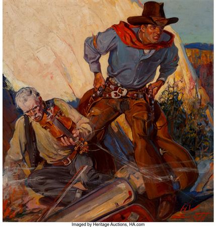 King Kolt, Wild West Weekly magazine cover, November 16, 1935