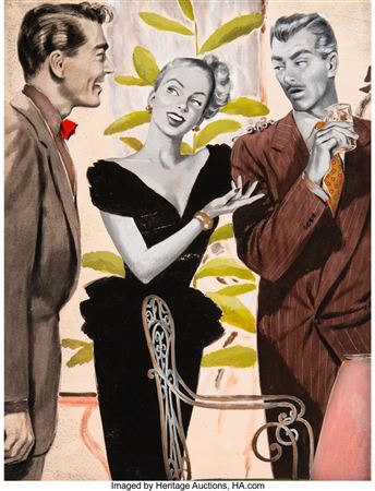 He Got What He Asked For, Woman's Home Companion interior illustration