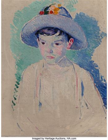 Ray in a Straw Hat
