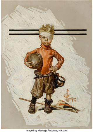 Football Hero, Saturday Evening Post cover