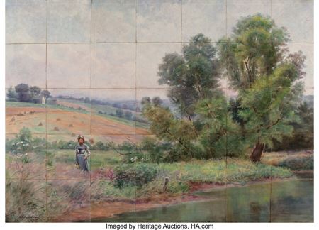 Sample artwork by Robert Jenkins Onderdonk (1852 - 1917), known for landscape, portrait and still life painting - View similar artists and auction records