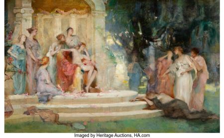 Sketch for Psyche Before the Temple of Venus