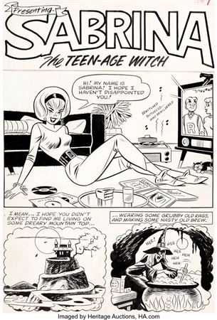 Sample artwork by Dan DeCarlo (1919 - 2001), known for illustrator-comic strip, cartoon - View similar artists and auction records