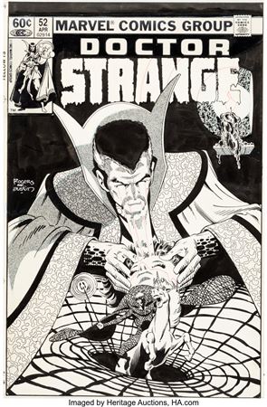 Marshall Rogers and Terry Austin Doctor Strange #52 Cover Original Art (Marvel, 1982) by Marshall Rogers - Auction record, sale price, and art valuation. Compare with similar artists and explore comparable artworks.