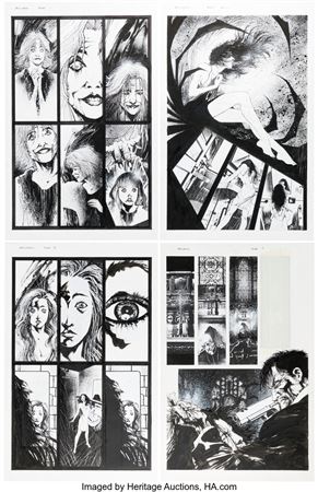 Jae Lee Hellshock #2 Complete 22-Page Story Original Art and Comic Group (Image, 1994)