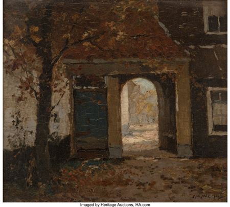 Autumn in the courtyard