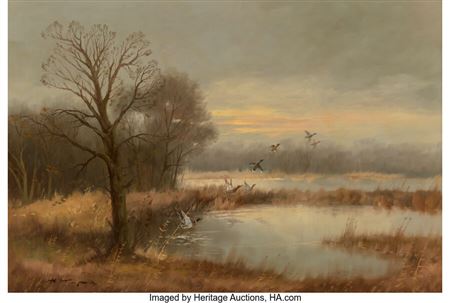 Sample artwork by Helmut Kips (Born 1937), known for painting - View similar artists and auction records