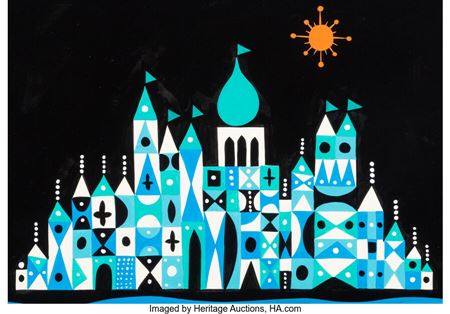 "It's a Small World" Concept Painting