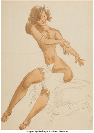 "Freddy's Girl" Drawing Original Art