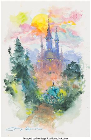 "Path to the Palace" Fine Art Painting
