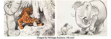 Sample artwork by Kenneth Bliss Anderson (1909 - 1993), known for painting, cartoons, printmaking - View similar artists and auction records