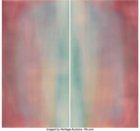 Untitled Diptych 5A7 by Prudencio Irazabal - Auction record, sale price, and art valuation. Compare with similar artists and explore comparable artworks.