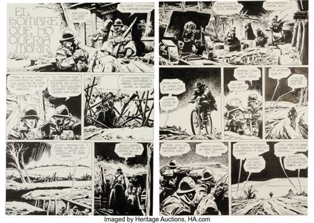 El Hombre Que no Queria Morir Cimoc #13 Histoire Complète 8 Planches (Norma Editorial, 1982)