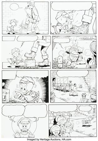 Kalle Anka & C:o [Donald Duck & Company] #1992-33 Planche 7 Uncle Scrooge / Oncle Picsou (Egmont, 1992)