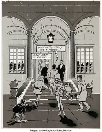 Luc Leroi Story Pleine Planche (Futuropolis, 1980s) by Jean Claude Denis - Auction record, sale price, and art valuation. Compare with similar artists and explore comparable artworks.