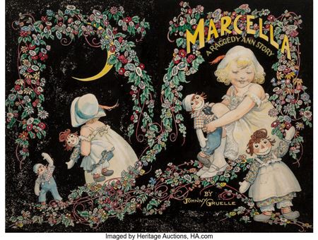 Marcella, A Raggedy Ann Story book cover 1929