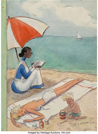 A Day at the Beach, The New Yorker, August 5, 1944