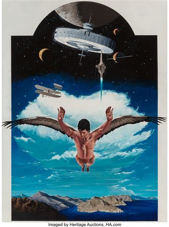 The Dream Fulfilled, Future Life magazine illustration, 1978