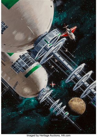 Down & Out on Ellfive Prime, Omni interior illustration, March 1979