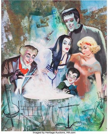 The Munsters by Peter Hawley - Auction record, sale price, and art valuation. Compare with similar artists and explore comparable artworks.