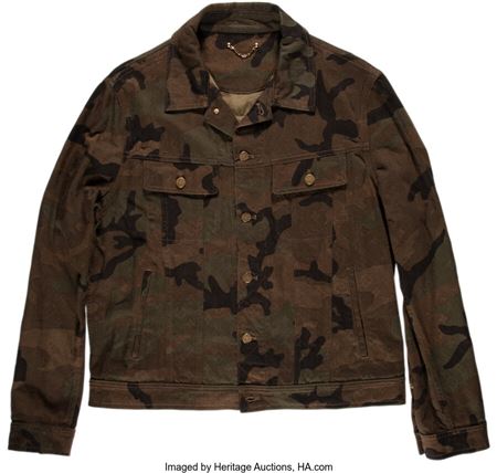 Camo Denim Trucker Jacket