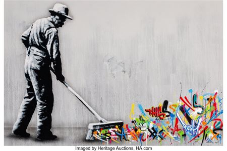 Sweeper by Martin Whatson - Auction record, sale price, and art valuation. Compare with similar artists and explore comparable artworks.