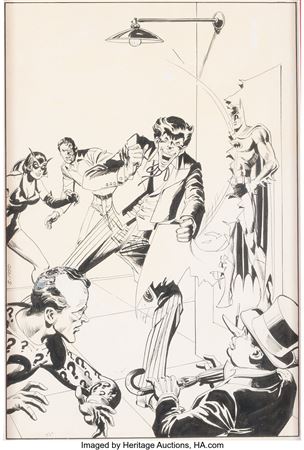 The Joker #1 Cover Original Art (DC, 1975)