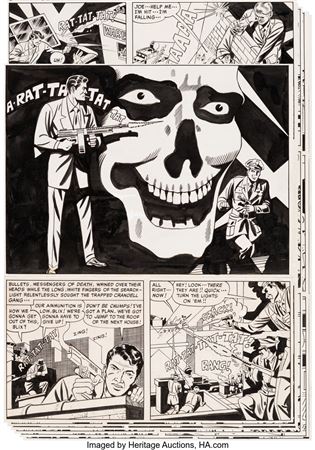 Witches Tales #2 Complete 7-Page Story "The Man with Two Faces" Original Art (Harvey, 1951) by Manny Stallman - Auction record, sale price, and art valuation. Compare with similar artists and explore comparable artworks.