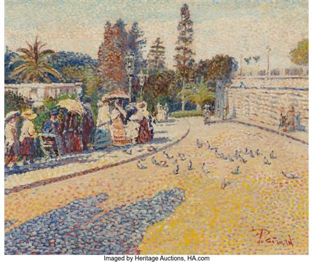 Late afternoon promenade