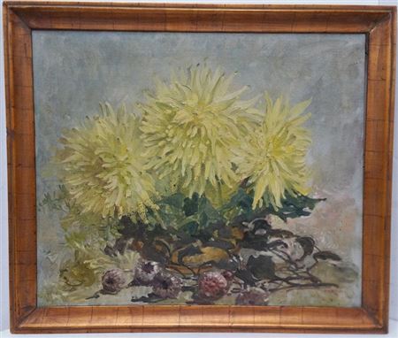 Chrysanthemum Yellow Flower Floral Still Life