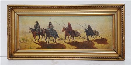 Navajo Indians on the March