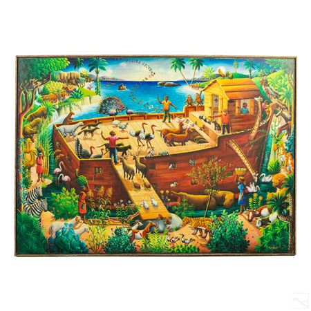 Sample artwork by Andre Normil (Born 1934), known for painting - View similar artists and auction records