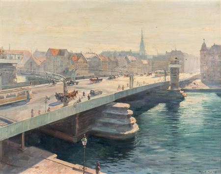 The new Knippelsbro-bridge in Copenhagen