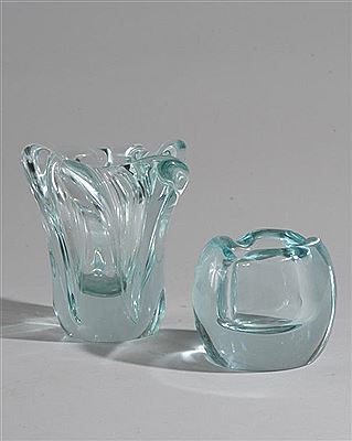 Light Blue Vases