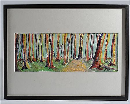 A path through trees