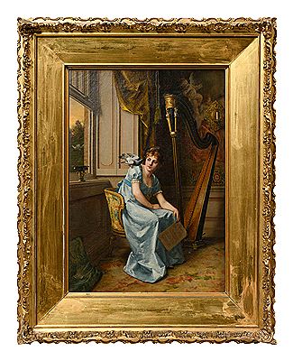 Lady with a Dove