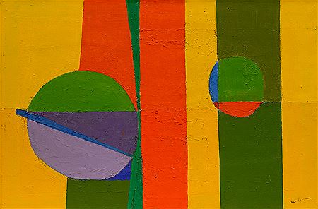 Stripes (Green Spot), c. 1960s