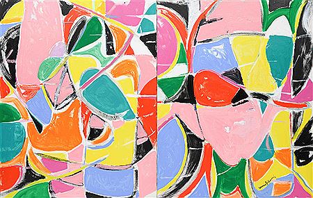 Garden #8 1/2-C, c. 1994 by Beatrice (Ribak) Mandelman - Auction record, sale price, and art valuation. Compare with similar artists and explore comparable artworks.