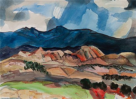 High Desert Series, Azul, 1973