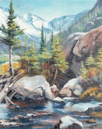 Mountain Stream, 1973
