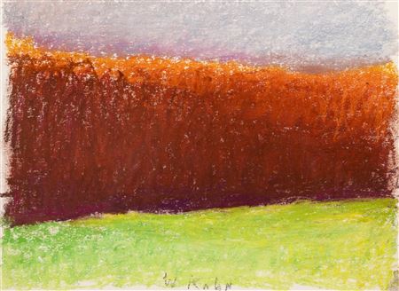 Oaks Along the Edge of a Field, 1992