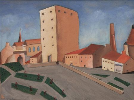 Untitled (City View), 1926