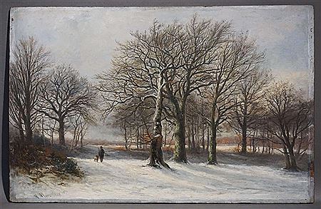 Sample artwork by Henri Marcette (1824 - 1890), known for painting - View similar artists and auction records
