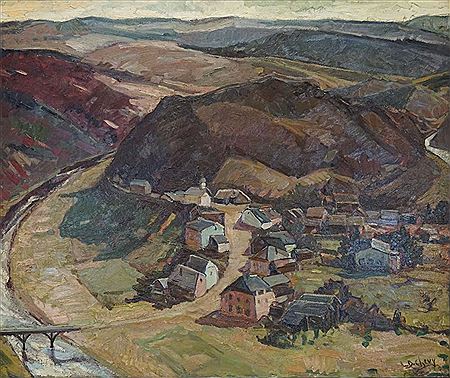 Sample artwork by Louise Chevy-Boxus (1910 - 1991), known for painting - View similar artists and auction records